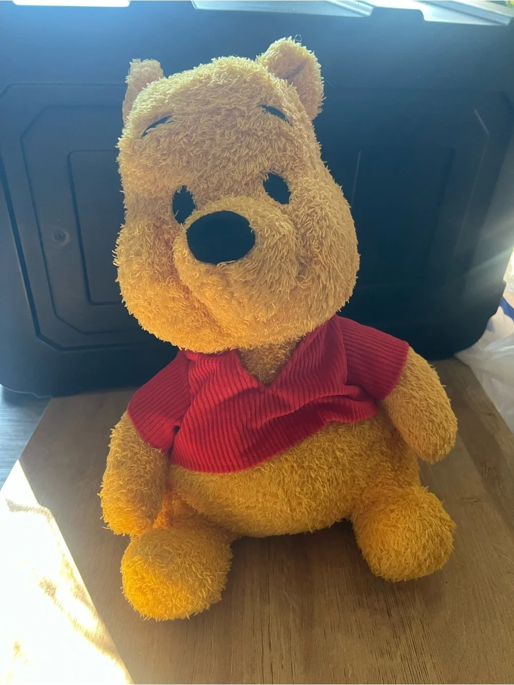 Winnie The Pooh Disney Parks Weighted Stuffed Emotional Support Plush Toy 15